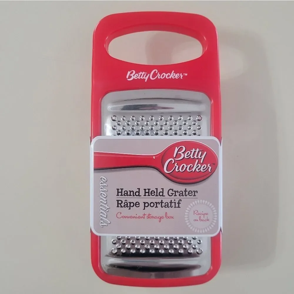 Betty Crocker Red Hand Held Grater